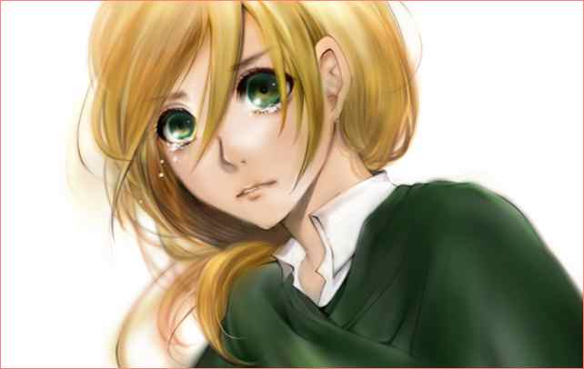 Anime-girl-with-short-blonde-hair-and-green-eyes