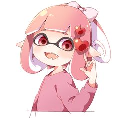 14c7db7fa705d056833be9f019624618--squid-girl-kawaii-art