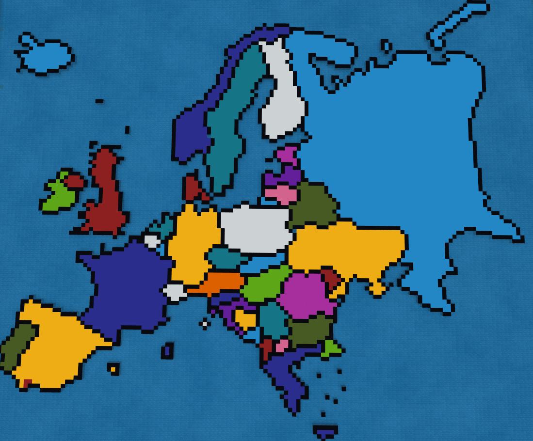 Ideal map of Europe (1)